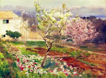 Frühling in Frankreich